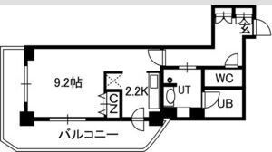 PRIME URBAN札幌 RIVER FRONTの間取り画像