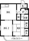 アヴァンティイン伏見の間取り画像