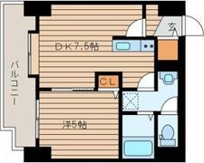 クラッセ北大前の間取り画像