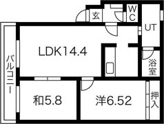 サンフラワー元町の間取り画像