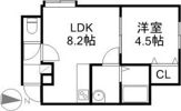 コンフォートI（コンフォートワン）の間取り画像