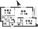 グランメール栄通20Aの間取り画像