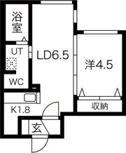grandir北大前の間取り画像