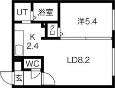 シティレジデンス南6条の間取り画像