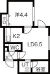 ブランノワールKILTAの間取り画像