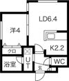Alegria月寒中央の間取り画像