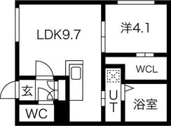 ルフト月寒（月寒東2-5MS）の間取り画像