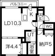 Axis Arc（アクシス アーク）の間取り画像