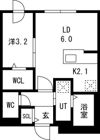 Blanc Jemis N25の間取り画像