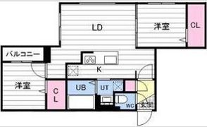 Carrera平岸2ndの間取り画像