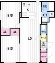 オードリーメールの間取り画像