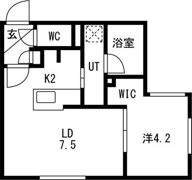 Kiii南9条（キー南9条）の間取り画像