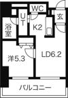 プライヴェル山鼻 壱番館の間取り画像