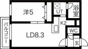 ユラ美園の間取り画像