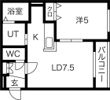 プレミアシティ元町の間取り画像
