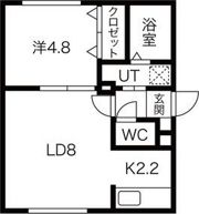 リエール発寒南の間取り画像