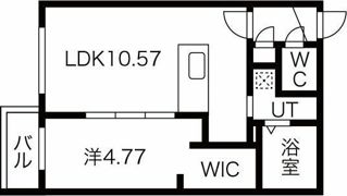 ディオクラシスN36（DIO CLASIS N36）の間取り画像