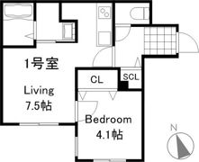 La Luce平岸の間取り画像