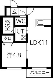 MTガーデンNorthの間取り画像