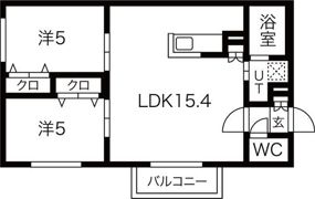 ラ・フォルテ北円山の間取り画像