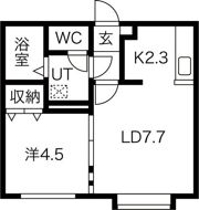 ノラヴェールの間取り画像
