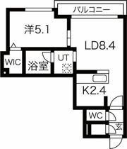 Balboni Sette（バルボーニセッテ）の間取り画像