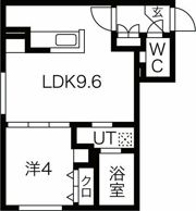 アズールVIIIの間取り画像