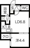 NEWS発寒の間取り画像