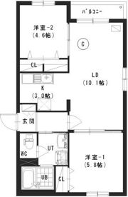 タカラヴェール発寒の間取り画像