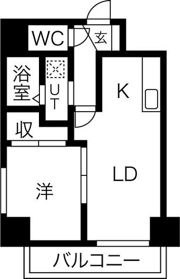 リバーライト菊水の間取り画像
