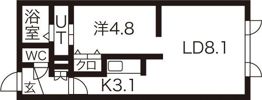 ルポひばりが丘の間取り画像