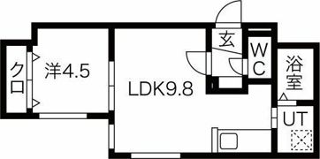patio豊平（パティオ豊平）の間取り画像