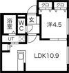 vallest222 （バーレスト）の間取り画像