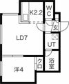 Activat南郷13丁目スクエア（アクティベイト）の間取り画像