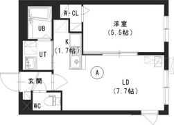 コローレ中の島の間取り画像