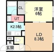 イルミナーレ南郷の間取り画像