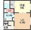 イルミナーレ南郷の間取り画像
