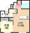 快生ハイツの間取り画像