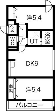 レガーロ白石の間取り画像