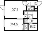 パームヒル南郷IIIの間取り画像