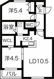 ブランシャールNEOの間取り画像