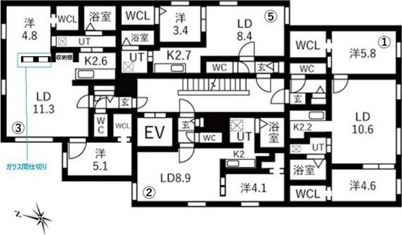 間取図