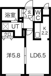 コンパートメントノースワンの間取り画像