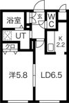 コンパートメントノースワンの間取り画像