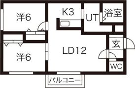 サウスナナの間取り画像