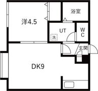 エルムーン月寒中央の間取り画像