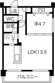 ビューハイム46の間取り画像