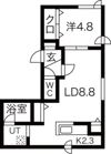 SENSAI本通の間取り画像