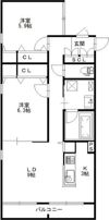 プルミエールメゾン南円山の間取り画像