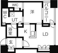 プライムメゾン鴨々川の間取り画像